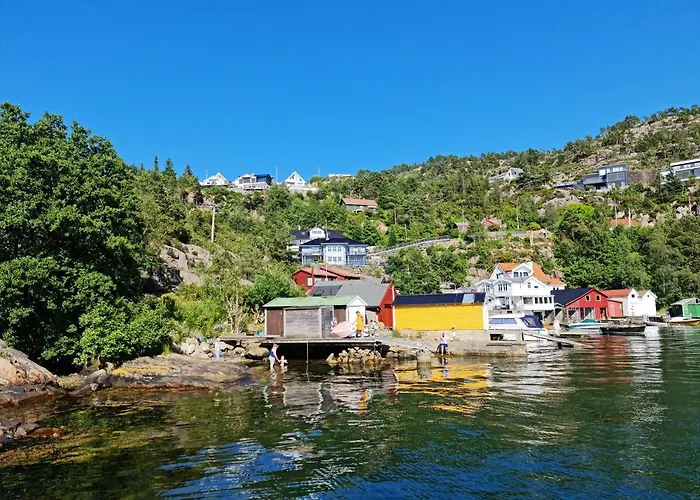 Beautiful Villa With Sea View, 10 Min From Bergen Center